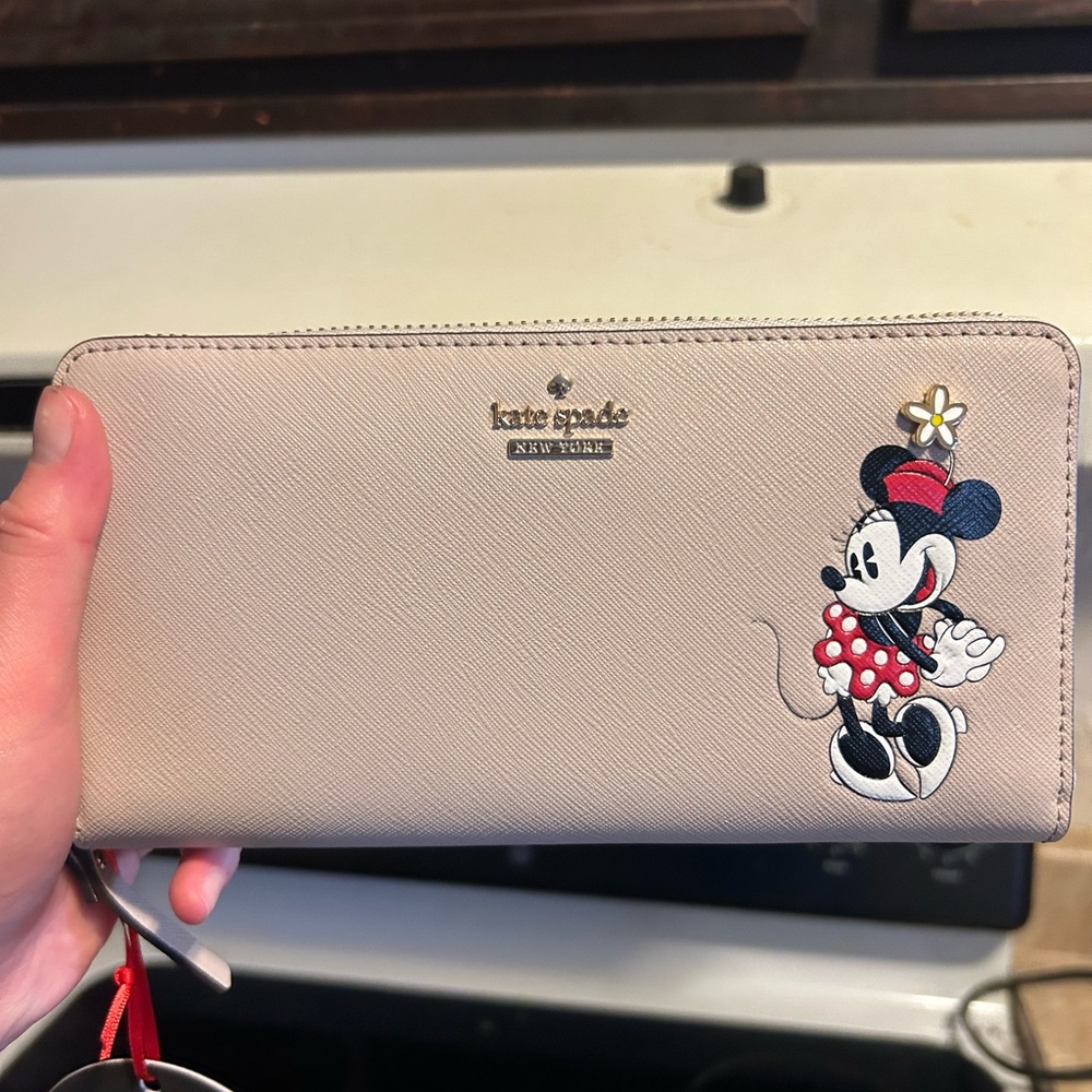 kate spade minnie mouse wallet